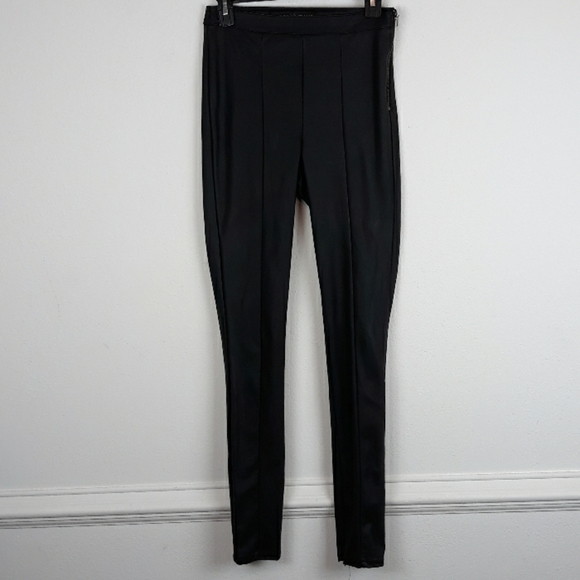 EXPRESS JEANS FAUX LEATHER SUPER SKINNY STREATCH JEANS SIZE 4X31 NEW